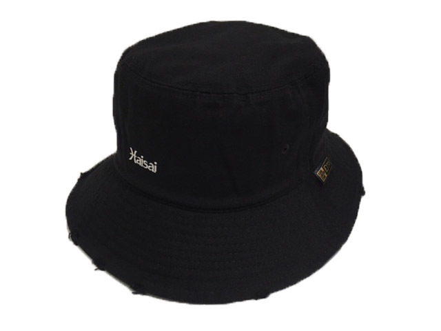 沖縄限定色】一度着用 FR2 月桃 バケットハット 黒 - 帽子
