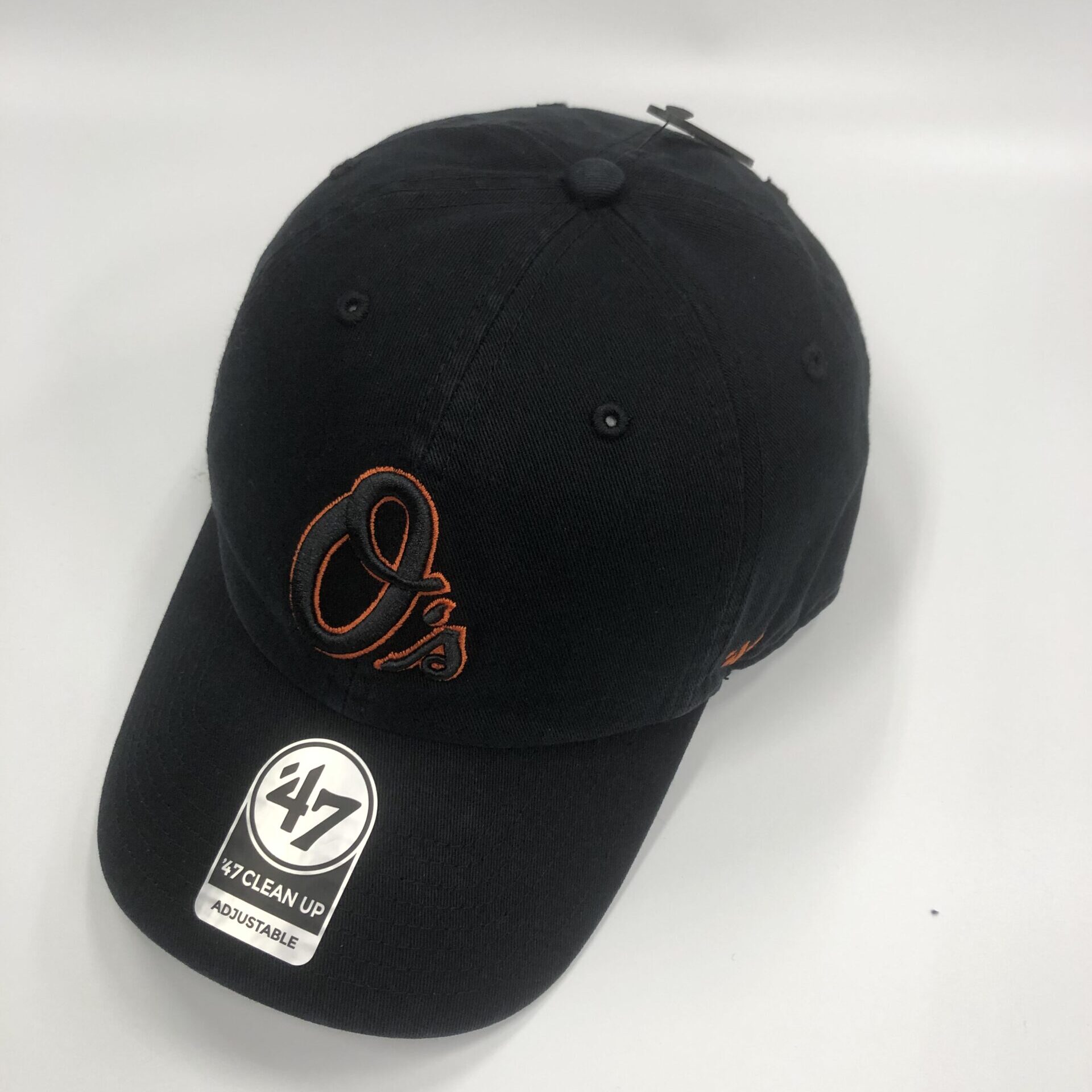 Orioles’47 CLEAN UP Black(Black×Orange Logo)