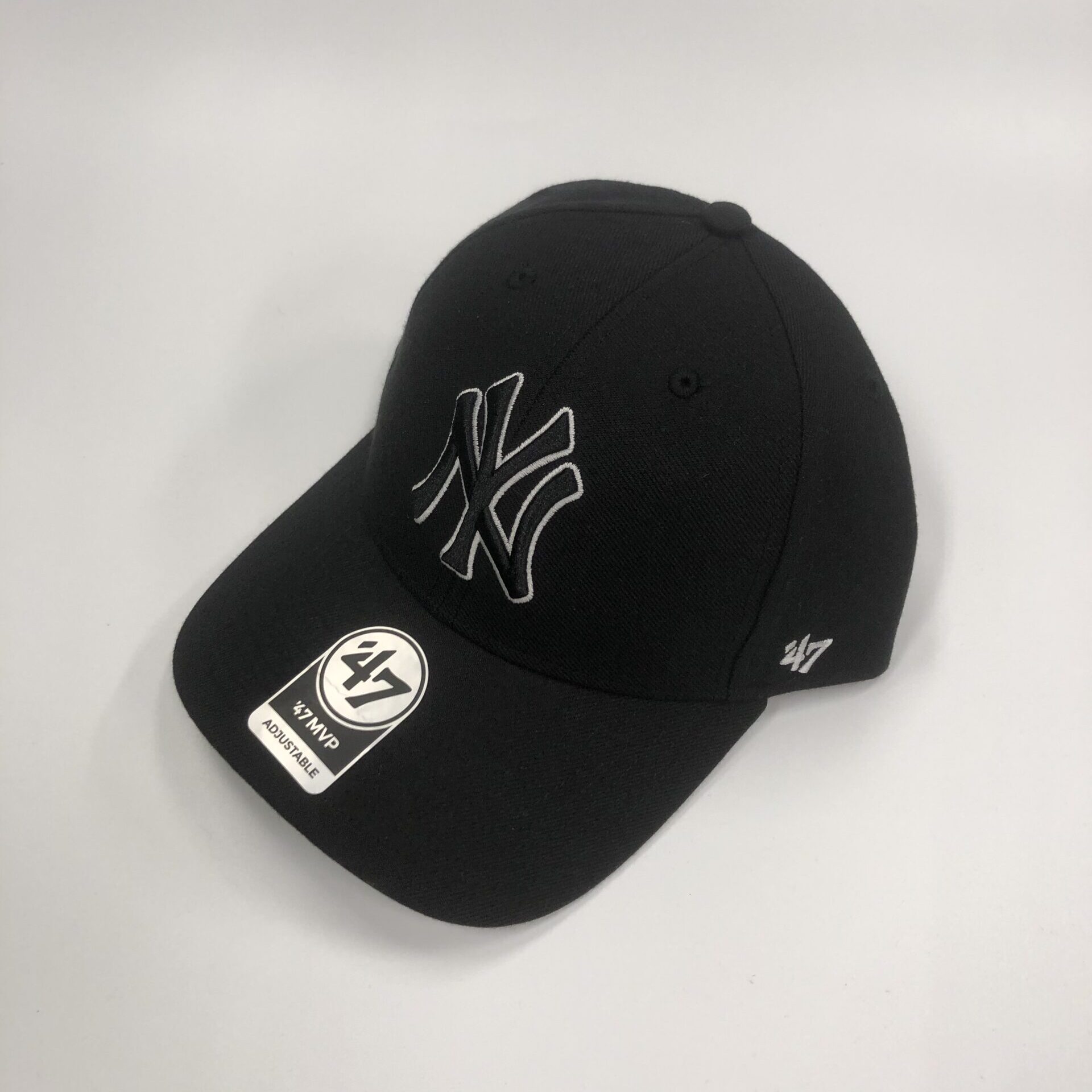 Yankees’47 MVP Black×Black＆White Logo