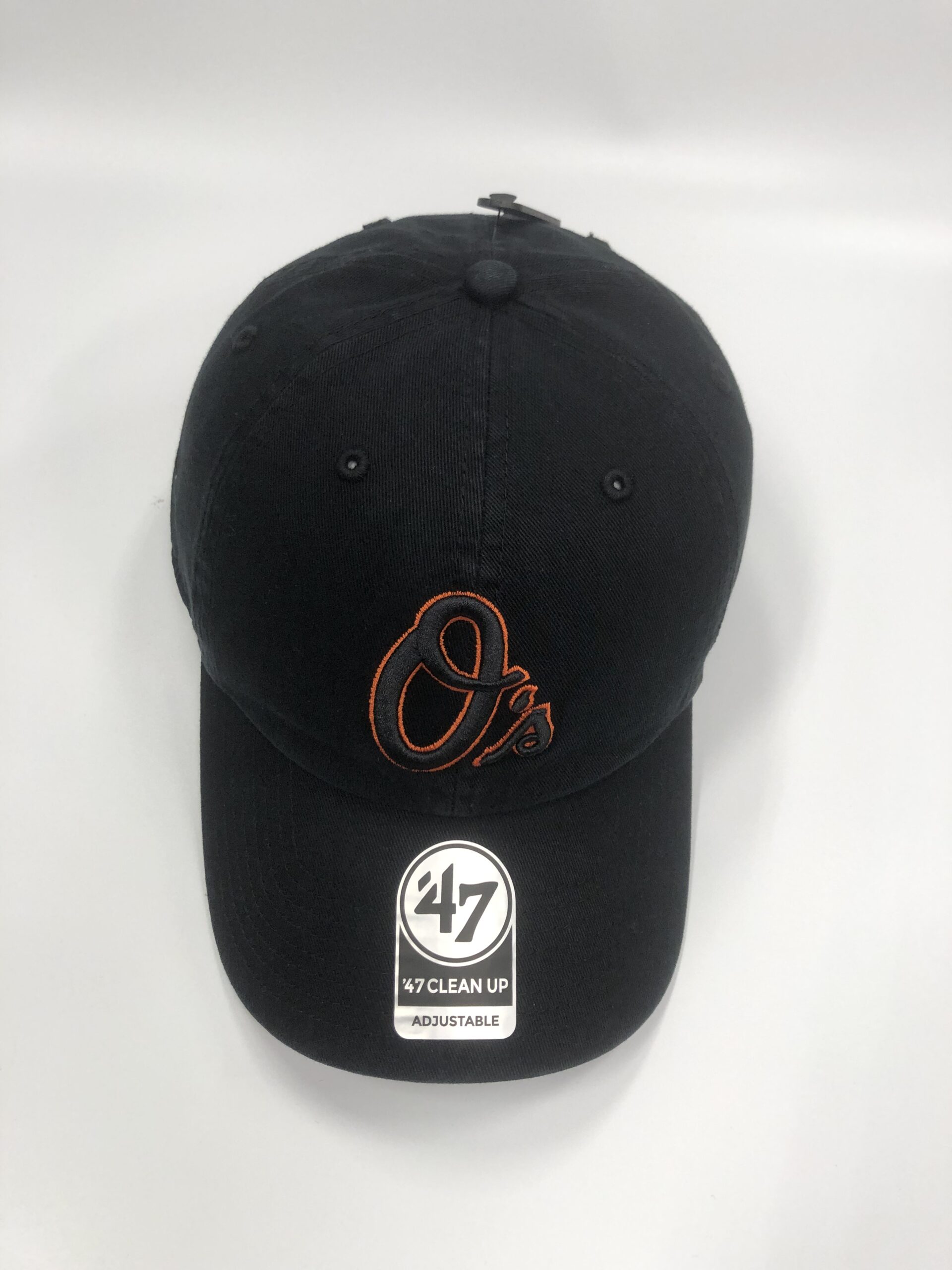 Orioles’47 CLEAN UP Black(Black×Orange Logo)